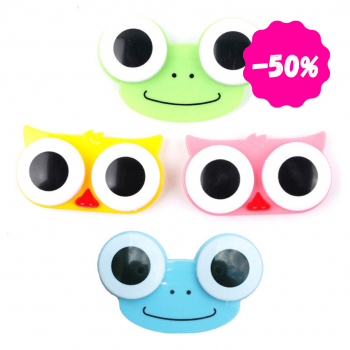 Estojo Lentes de Contacto Animais